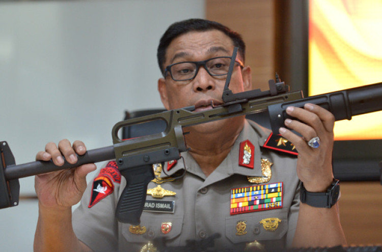 Kapuspen TNI: Senjata Arsenal SAGL yang Diimpor Brimob Mematikan 