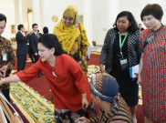 Ini Kegiatan Ibu Negara Iriana di Maumere