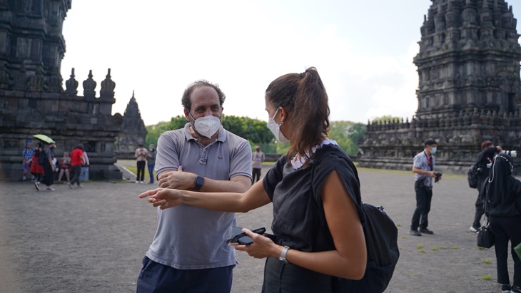 Delegasi EdWG 2022 Kunjungi Candi Borobudur dan Prambanan