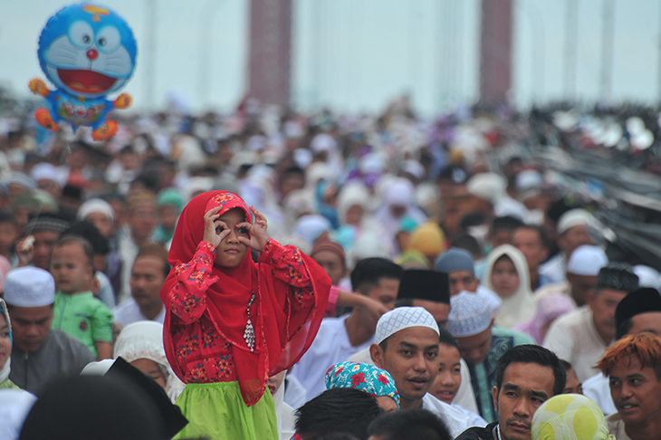 Umat Nasrani Bengkulu Kosongkan Ibadah Saat Salat Id
