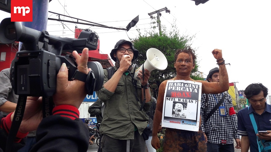 Hari Pers Nasional, Pokja Wartawan Depok Lawan Berita Hoax