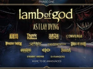 Line Up Awal Hammersonic Festival 2024, Lamb Of God dan Converge Siap Metalkan Jakarta