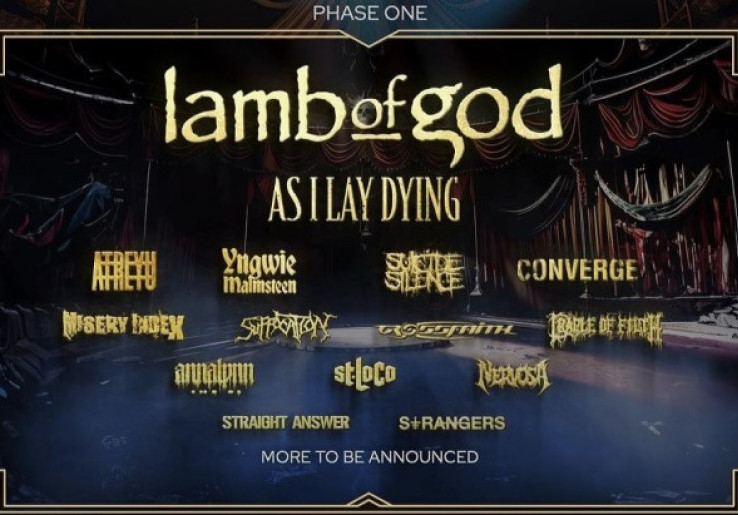 Line Up Awal Hammersonic Festival 2024, Lamb Of God dan Converge Siap Metalkan Jakarta
