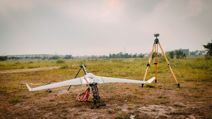 Proyek Tol Cisumdawu Dibantu Teknologi Drone