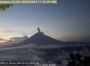 Semeru Luncurkan Awan Panas 3 Kilometer