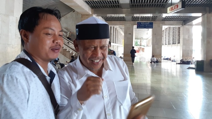 Kuasa Hukum Kivlan Zen yang juga Inisiator GERAK Eggi Sudjana