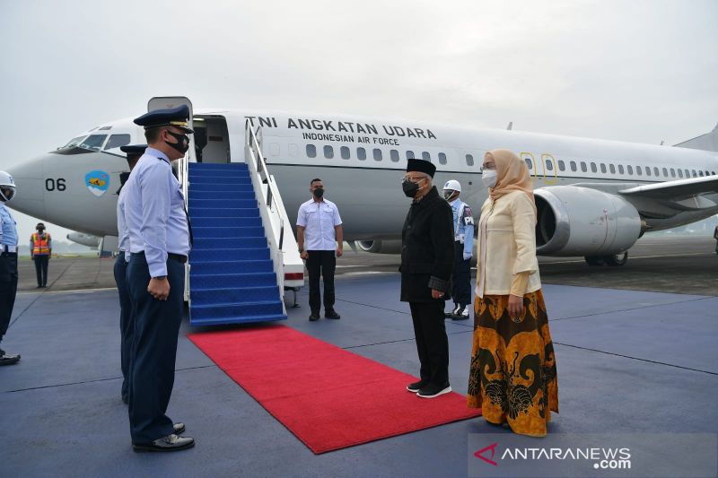 Wapres Ma’ruf Amin ke Papua Buka Peparnas XVI 
