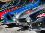 Parade Mobil Klasik Ferrari Tutup Cavalcade Classiche dengan Meriah