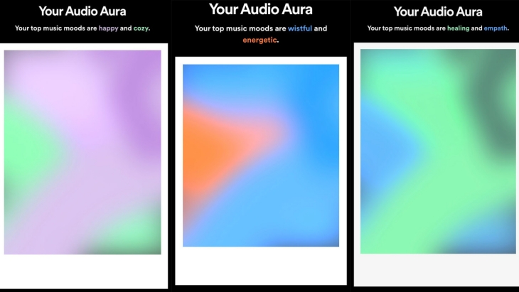 Arti Warna Audio Aura di Spotify Wrapped 2021