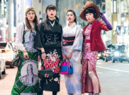 Inspirasi Tampilan Antitradisional Kimono