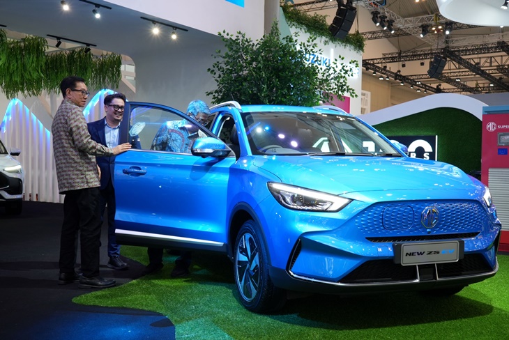 New MG ZS EV Mengaspal di Indonesia