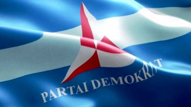 Ilustrasi - Bendera Partai Demokrat (ANTARA Jatim/Ist)