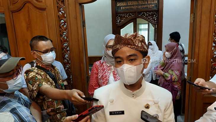   Wali Kota Solo Gibran Rakabuming. (MP/Ismail)