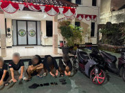 Brimob Polda Metro Jaya Tangkap Sejumlah Orang, Diduga Hendak Balap Liar di Duren Sawit, Jaktim