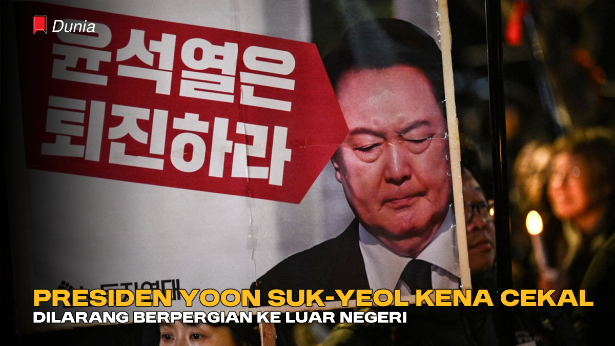 Presiden Yoon Suk-yeol Kena Cekal, Dilarang Berpergian ke Luar Negeri