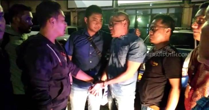 Ditangkap, Pelaku Pencekikan terhadap Polantas Terlihat Memelas dan Tak Berdaya