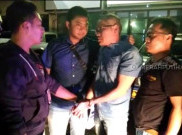 Ditangkap, Pelaku Pencekikan terhadap Polantas Terlihat Memelas dan Tak Berdaya