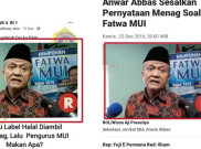 [HOAKS atau FAKTA]: Pengurus MUI Bingung Makan Apa kalau Kemenag Ambil Pelabelan Halal
