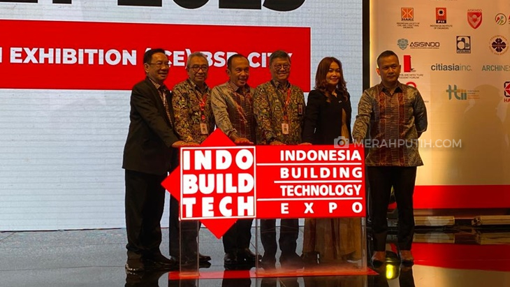 'IndoBuildTech Expo 2023' Resmi Dibuka, Dukung Indonesia Maju