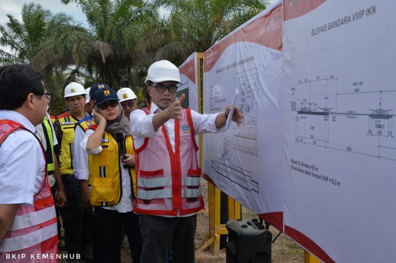Kemenhub Ingin Bandara VVIP IKN Digunakan Saat 17 Agustus 2024