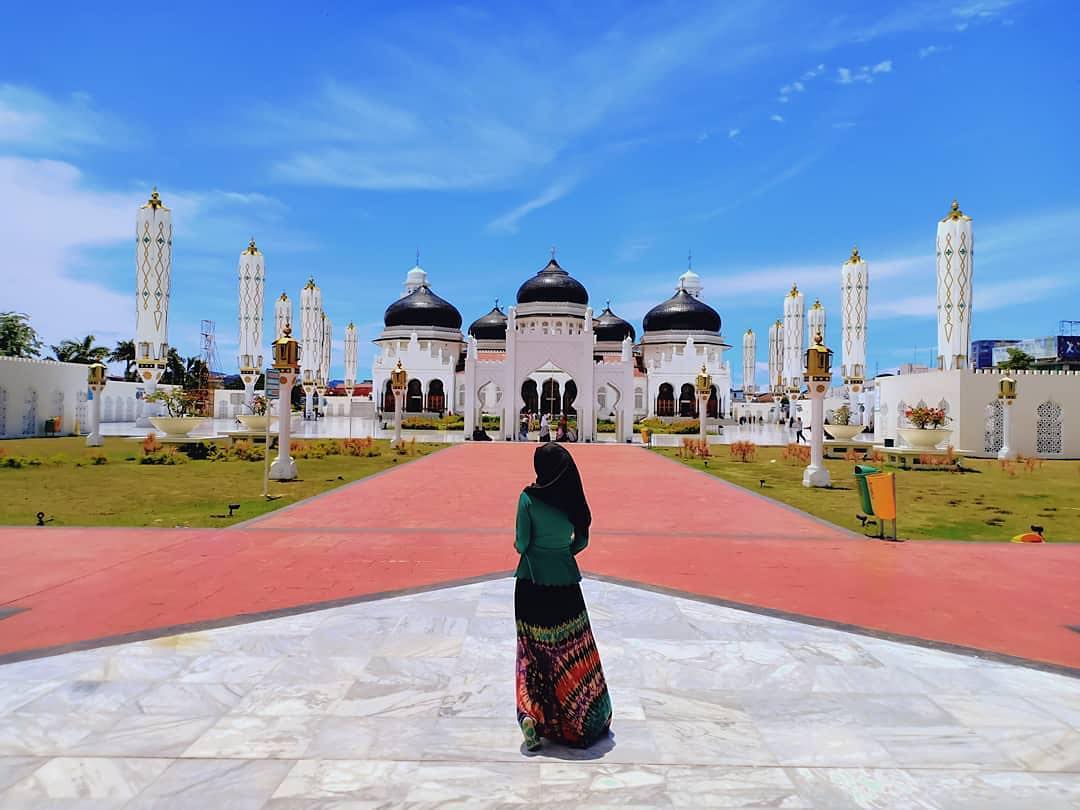 Masjid Raya Baiturrahman (Instagram/weny_kelces)