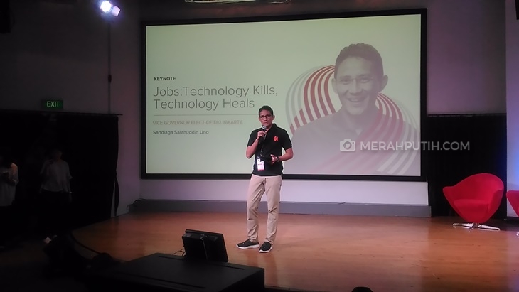 Di Indosat Ooredoo IDByte 2017, Sandiaga Uno Ajak Anak Muda Jadi Pengusaha