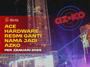 ACE Hardware Resmi Ganti Nama Jadi AZKO per Januari 2025