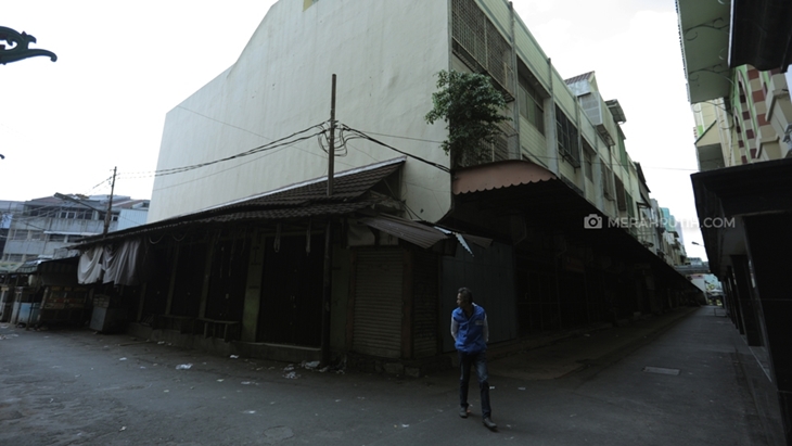 Kawasan Pasar Tanah Abang kini. (Foto: merahputih.com/Rizki Fitrianto)