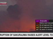 Gunung Sakurajima Meletus, KBRI Tokyo Ingatkan 566 WNI Berhati-Hati