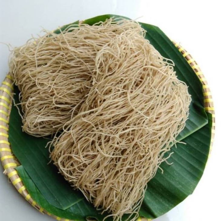 Mie lethek terbuat dari tepung tapioka. (Foto: Pemkab Bantul)