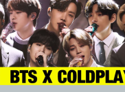 BTS Sukses Bawakan Lagu 'Fix You' Milik Coldplay