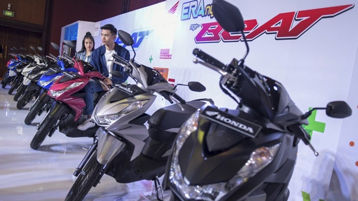 Penjualan Sepeda Motor Honda Merosot Dratis