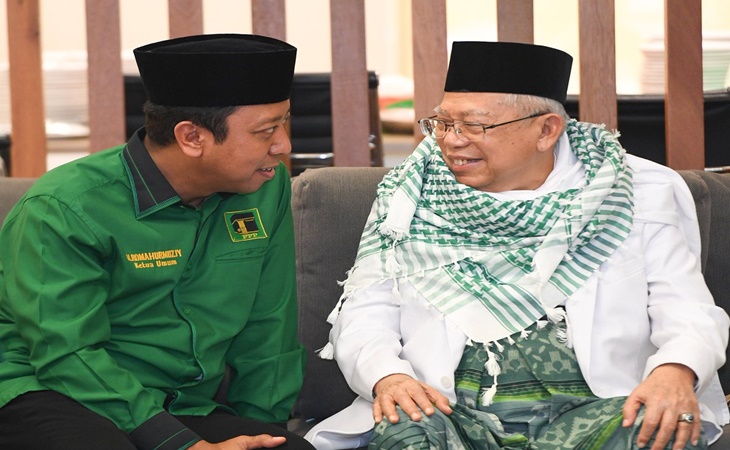Gus Romi bersama KH Ma'ruf Amin