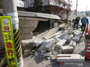 Lebih dari 104 Warga Terluka Akibat Gempa Jepang