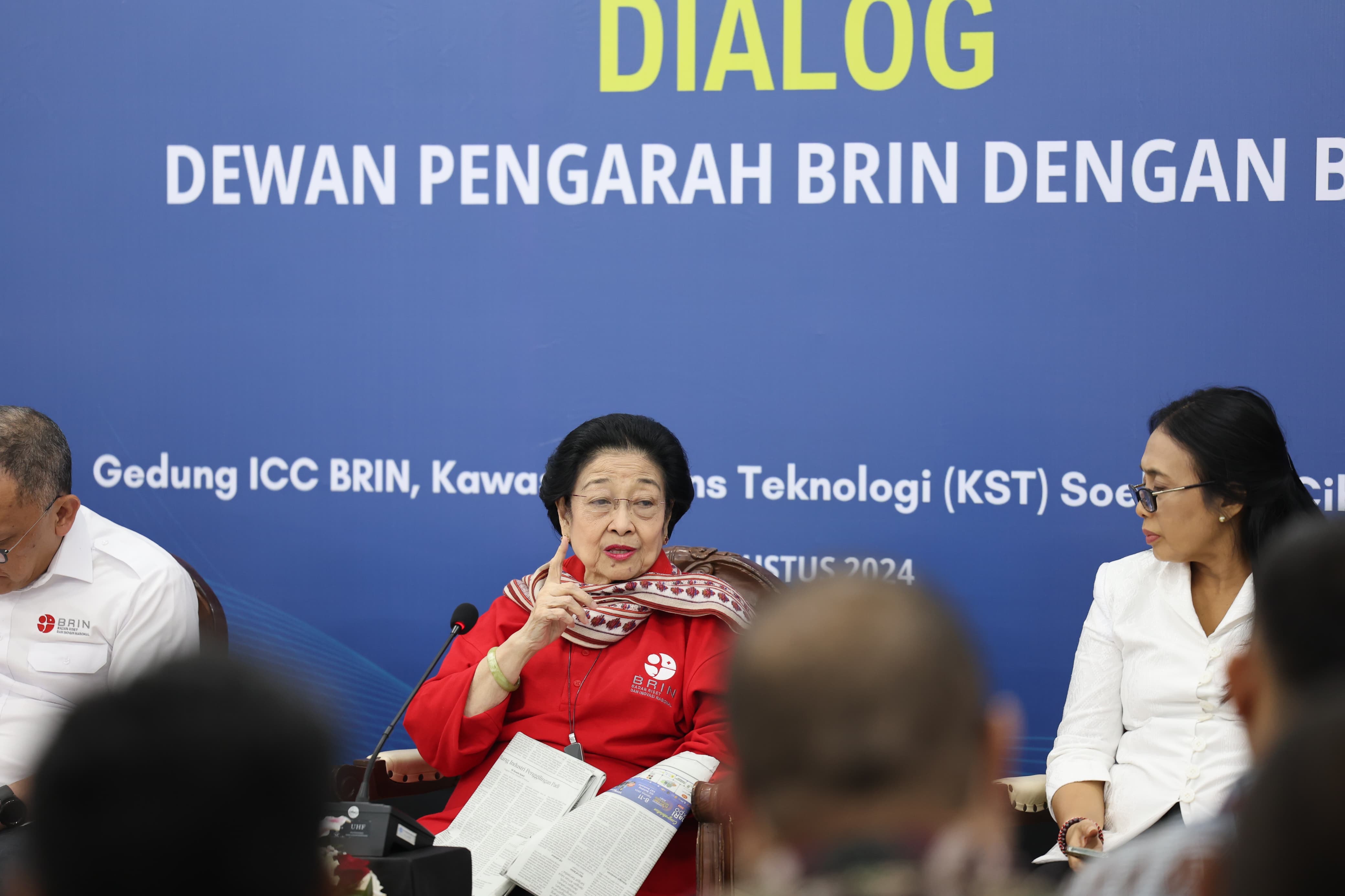Bicara soal Pangan, Megawati: Tanah Subur Jangan Diubah Jadi Gedung
