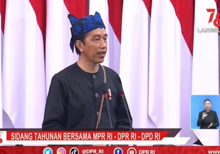 Pidato Sidang Tahunan MPR, Jokowi Singgung Gaya Hidup Serba Daring