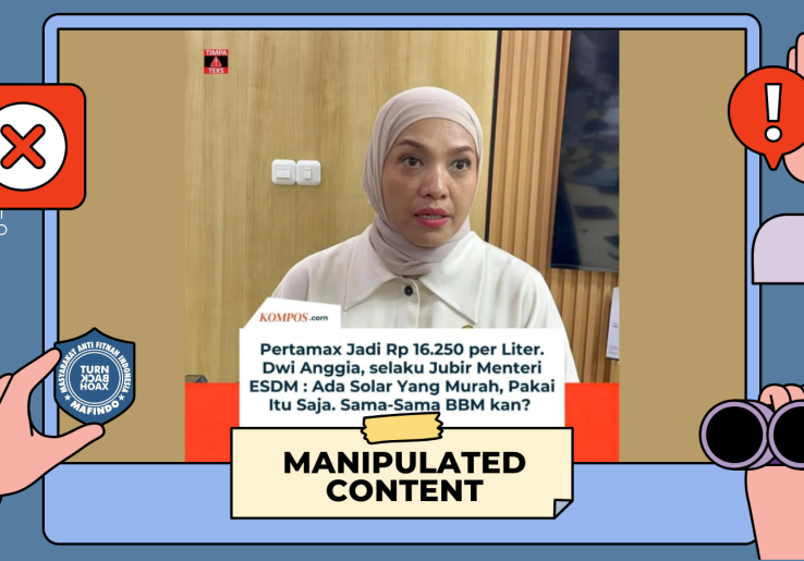 [HOAKS atau FAKTA]: Jubir Kementerian ESDM Minta Masyarakat Pakai Solar saat Harga Pertamax Naik