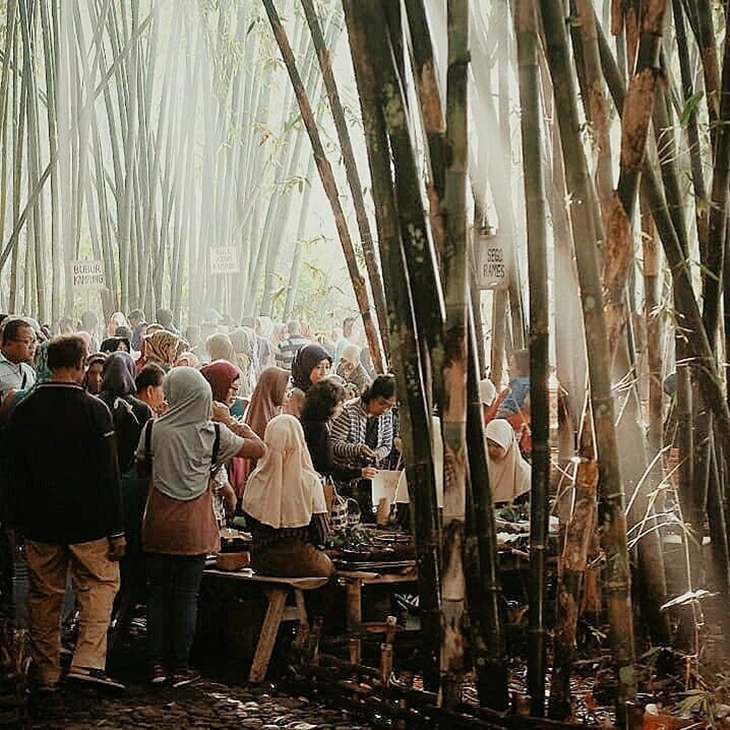 Pasar Papringan. (Foto: instagram @gemarngopi)