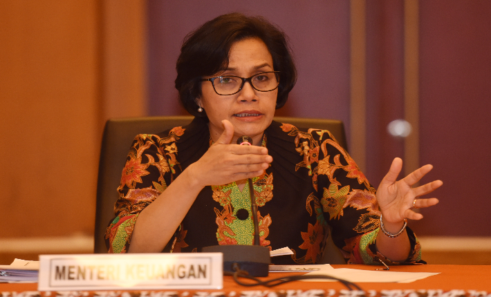 Menteri Keuangan Sri Mulyani Indrawati. (ANTARA FOTO/Akbar Nugroho Gumay)