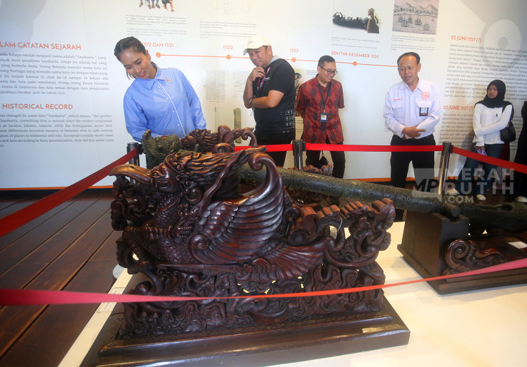 Wamen Pariwisata Ni Luh Puspa Tinjau Fasilitas Libur Nataru di Taman Fatahillah Jakarta