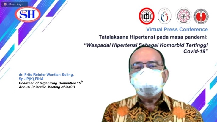 Waspadai Hipertensi sebagai Komorbid Tertinggi COVID-19