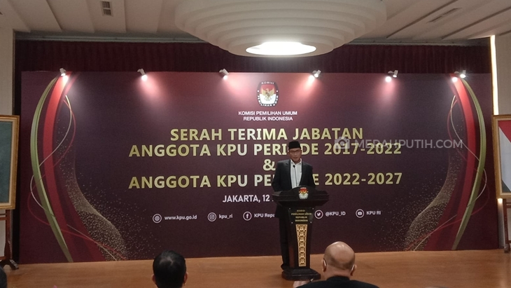 Jadi Ketua KPU, Hasyim Asy'ari Pimpin Anak Buahnya Persiapkan Pemilu 2024