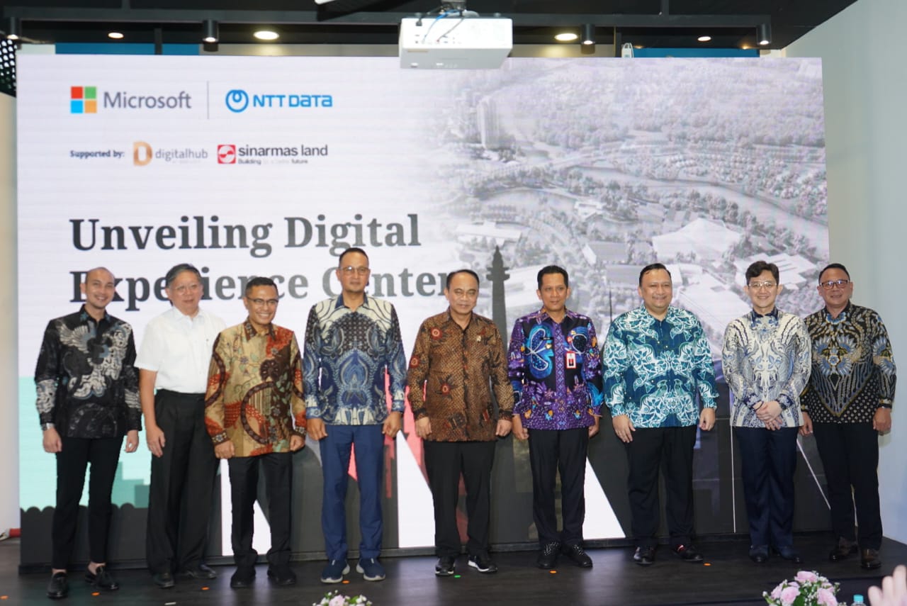 NTT dan Microsoft Resmikan Digital Experience Center di Digital Hub BSD City