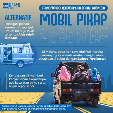 Transportasi Kebersamaan Orang Indonesia: Mobil Pikap