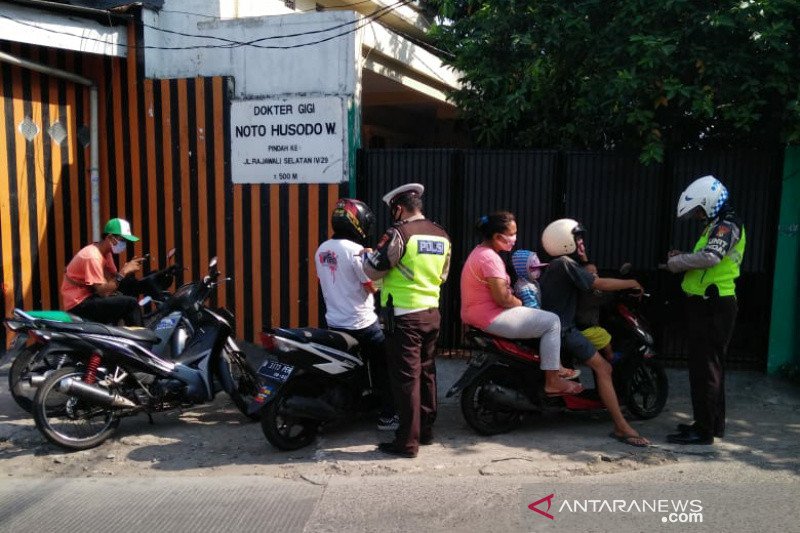 1.601 Kendaraan Ditilang di Hari Kedua Operasi Patuh Jaya 2020