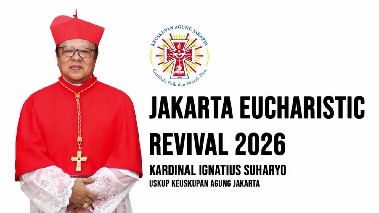 Jakarta Eucharistic Revival 2026 Digelar di JICC, Kongres Ekaristi Pertama di Ibu Kota