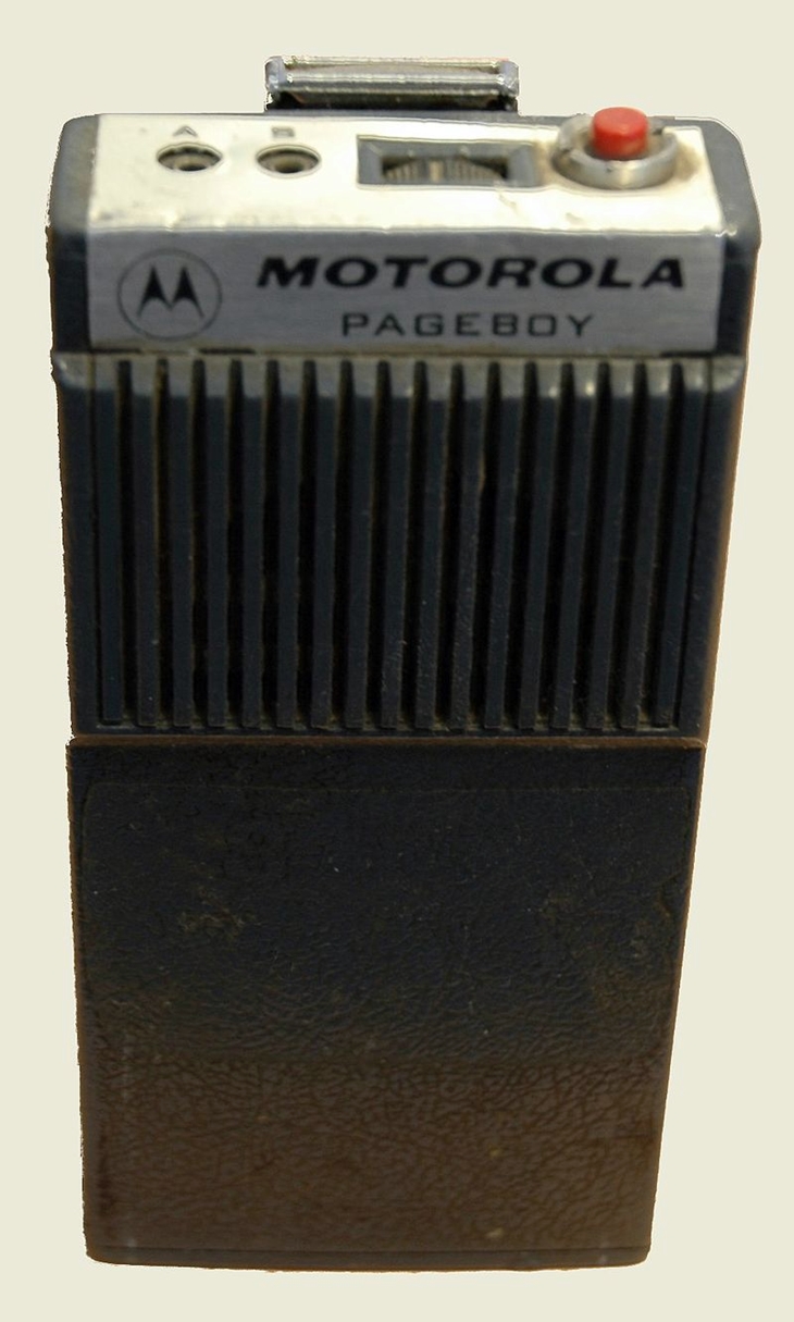 2. Model Pager pertama milik Motorola yang terkenal, Pageboy I (Foto Wilbert van de Kolk)