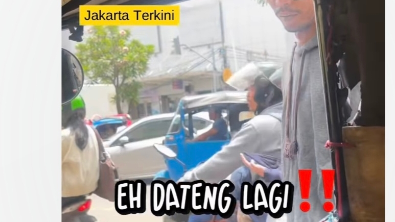 Viral Video Pemalakan Sopir Bajaj di Tanah Abang, Polisi Gerak Cepat Tangkap Pelaku