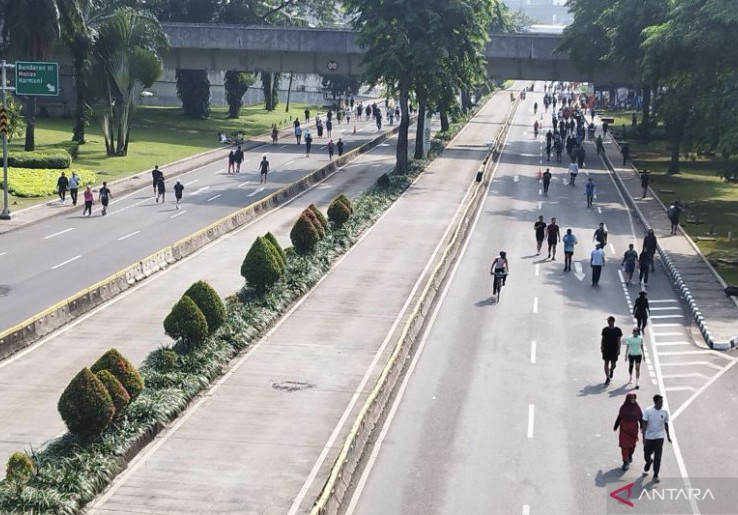 Pemprov DKI Tiadakan Car Free Day Demi Sukseskan Jakarta Running Festival 2025