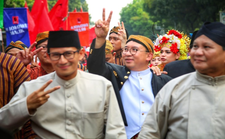 Pasangan Prabowo-Sandiaga